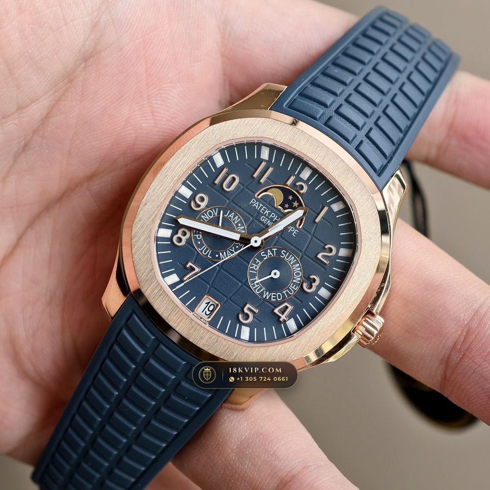 Patek Philippe Aquanaut Luce Annual Calendar 18K Rose Gold Ref. 5261R-001 — Private Vault Edition — Studio Gallery Plate III in 18K Rose Gold Au750 (104.9g Verified Mass, Patek Philippe Cal. 26-330 S QA LU)
