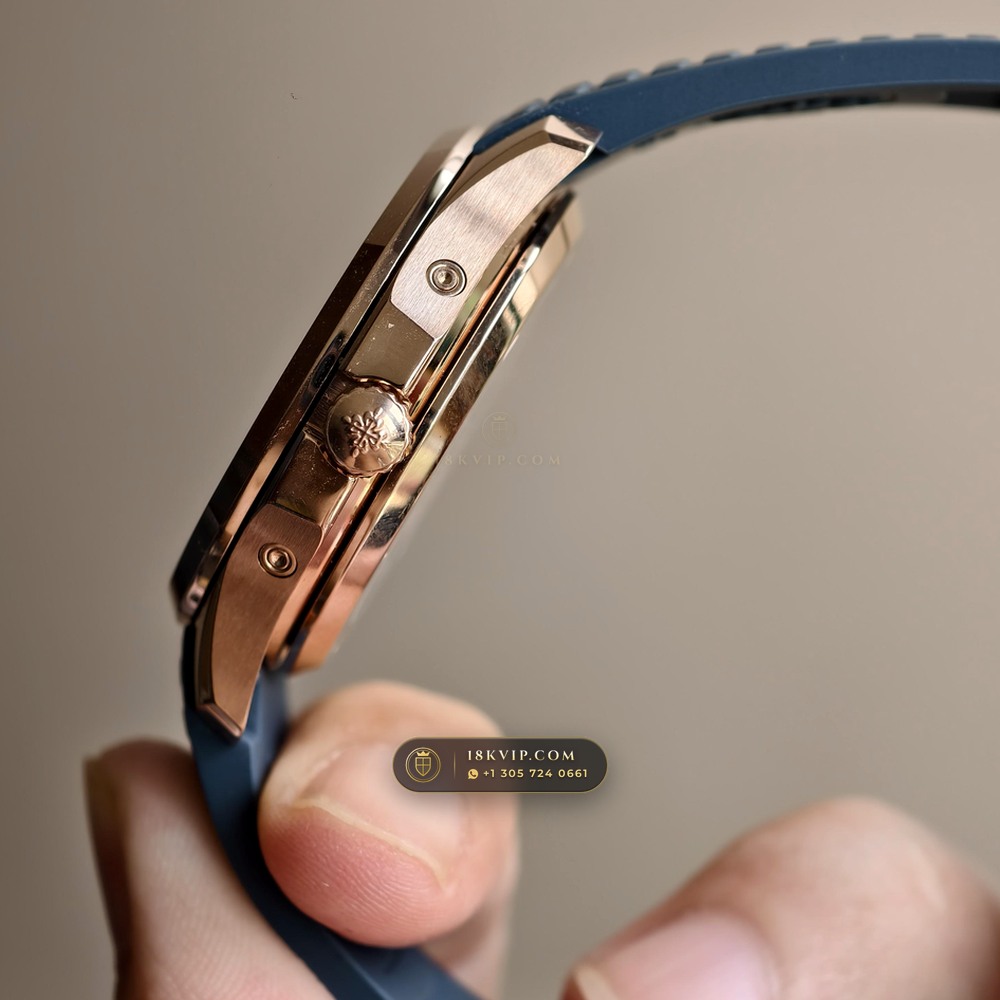 Patek Philippe Aquanaut Luce Annual Calendar 18K Rose Gold Ref. 5261R-001 — Private Vault Edition — Studio Gallery Plate V in 18K Rose Gold Au750 (104.9g Verified Mass, Patek Philippe Cal. 26-330 S QA LU)
