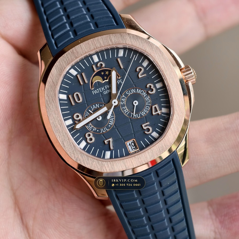 Patek Philippe Aquanaut Luce Annual Calendar 18K Rose Gold Ref. 5261R-001 — Private Vault Edition — Studio Gallery Plate VII in 18K Rose Gold Au750 (104.9g Verified Mass, Patek Philippe Cal. 26-330 S QA LU)