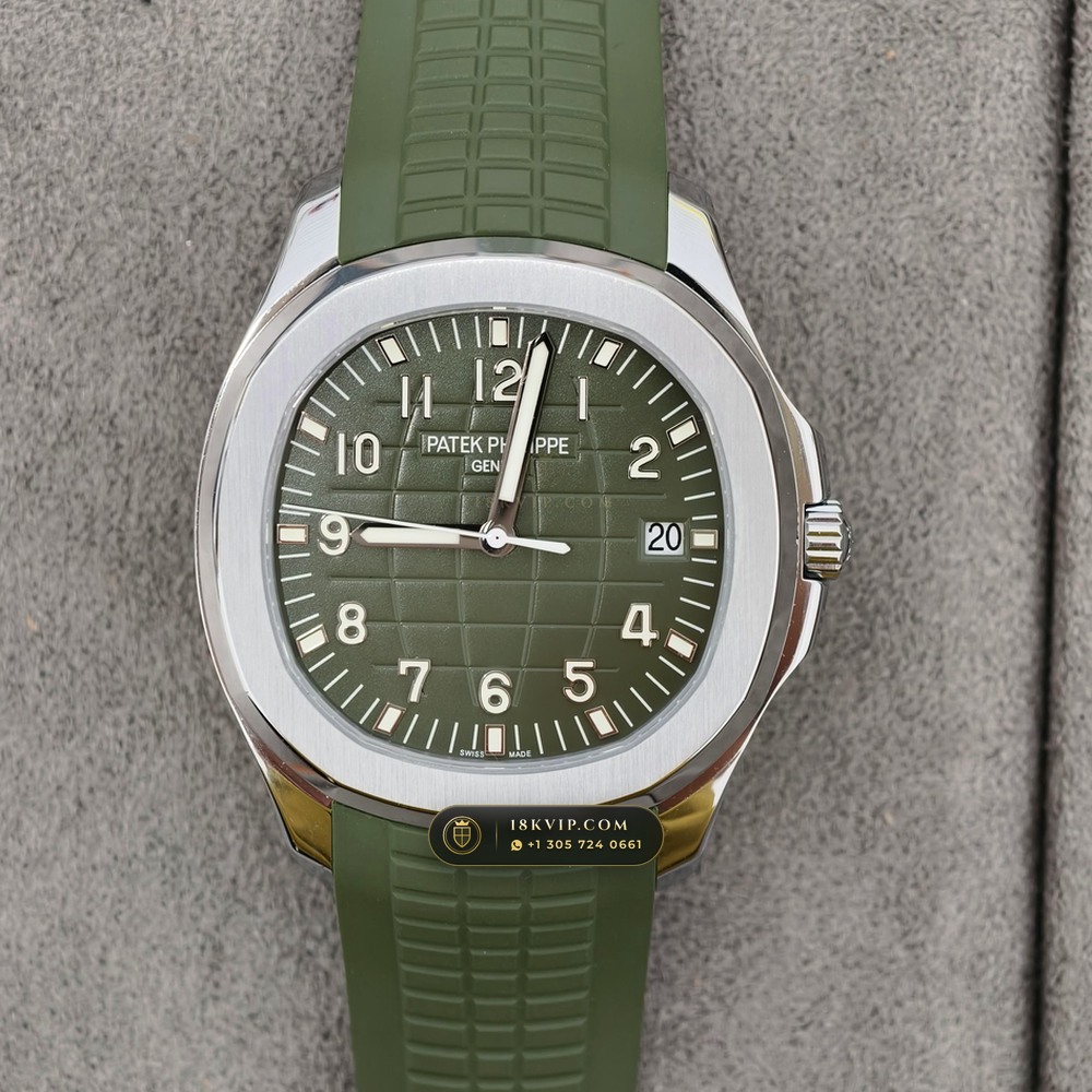 Patek Philippe Aquanaut Jumbo 42.2mm 18K White Gold Free-Sprung Calibre Ref. 5168G — Private Vault Edition — Studio Gallery Plate II in 18K White Gold Au750 (120.4g Verified Mass, Patek Philippe Cal. 324 S C - 21K Gold Rotor)