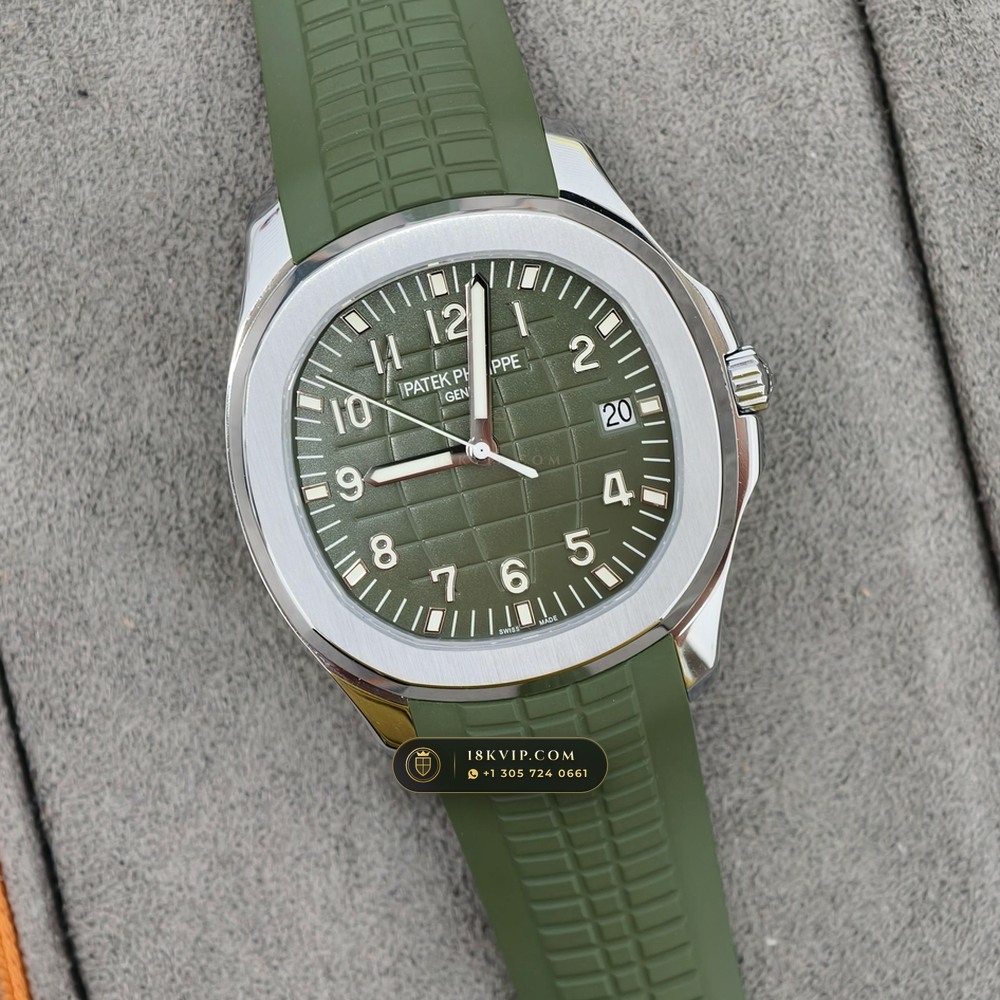 Patek Philippe Aquanaut Jumbo 42.2mm 18K White Gold Free-Sprung Calibre Ref. 5168G — Private Vault Edition — Studio Gallery Plate IV in 18K White Gold Au750 (120.4g Verified Mass, Patek Philippe Cal. 324 S C - 21K Gold Rotor)