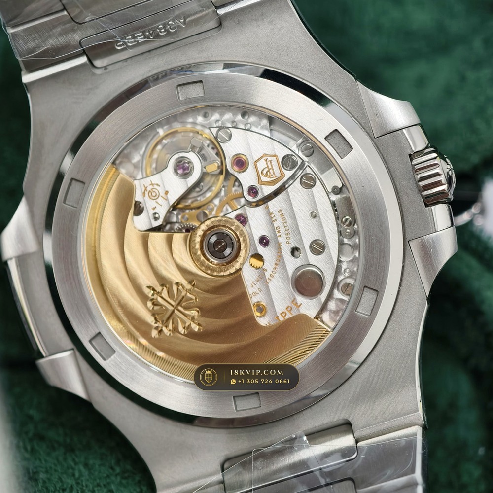 Patek Philippe Nautilus Self-Winding Ref. 5711A — Private Vault Edition — Studio Gallery Plate VI in 904L Stainless Steel Custom Architecture (115.0g Verified Mass, Patek Philippe Cal. 26-330 S C / Cal. 324 S C - 21K Gold Rotor)