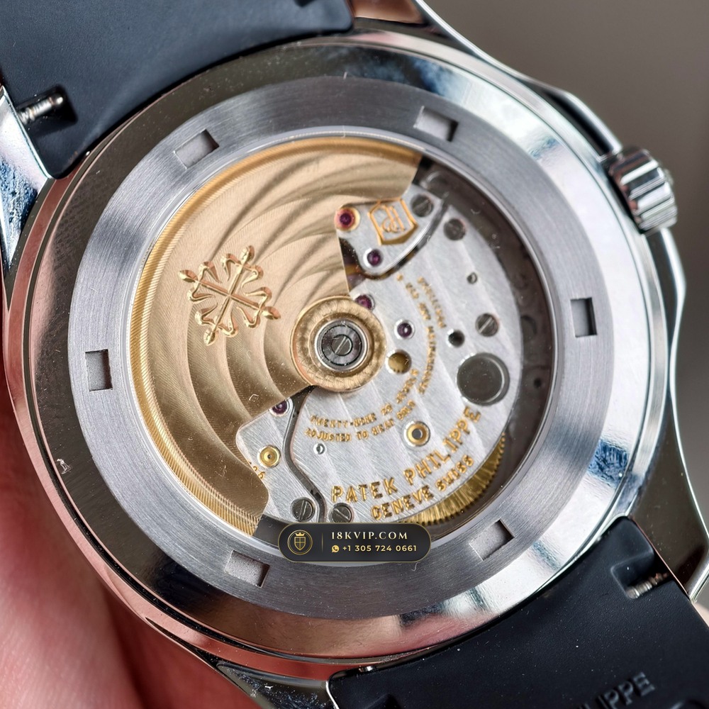 Patek Philippe Aquanaut Extra-Large Self-Winding Custom SW Dial Free-Sprung Calibre Ref. 5167A — Private Vault Edition — Studio Gallery Plate VII in 904L Stainless Steel Custom Architecture (79.4g Verified Mass, Patek Philippe Cal. 324 S C - 21K Gold Rotor)