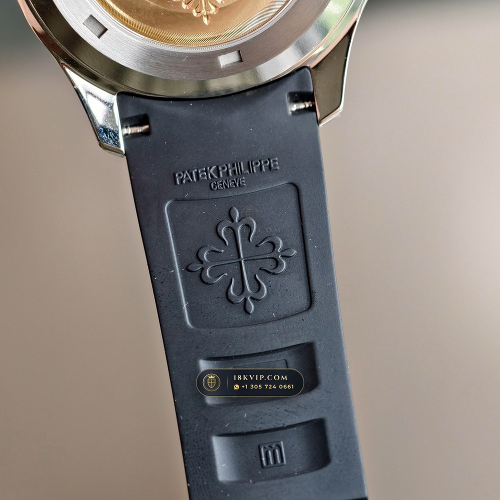 Patek Philippe Aquanaut Extra-Large Self-Winding Custom SW Dial Free-Sprung Calibre Ref. 5167A — Private Vault Edition — Studio Gallery Plate VIII in 904L Stainless Steel Custom Architecture (79.4g Verified Mass, Patek Philippe Cal. 324 S C - 21K Gold Rotor)