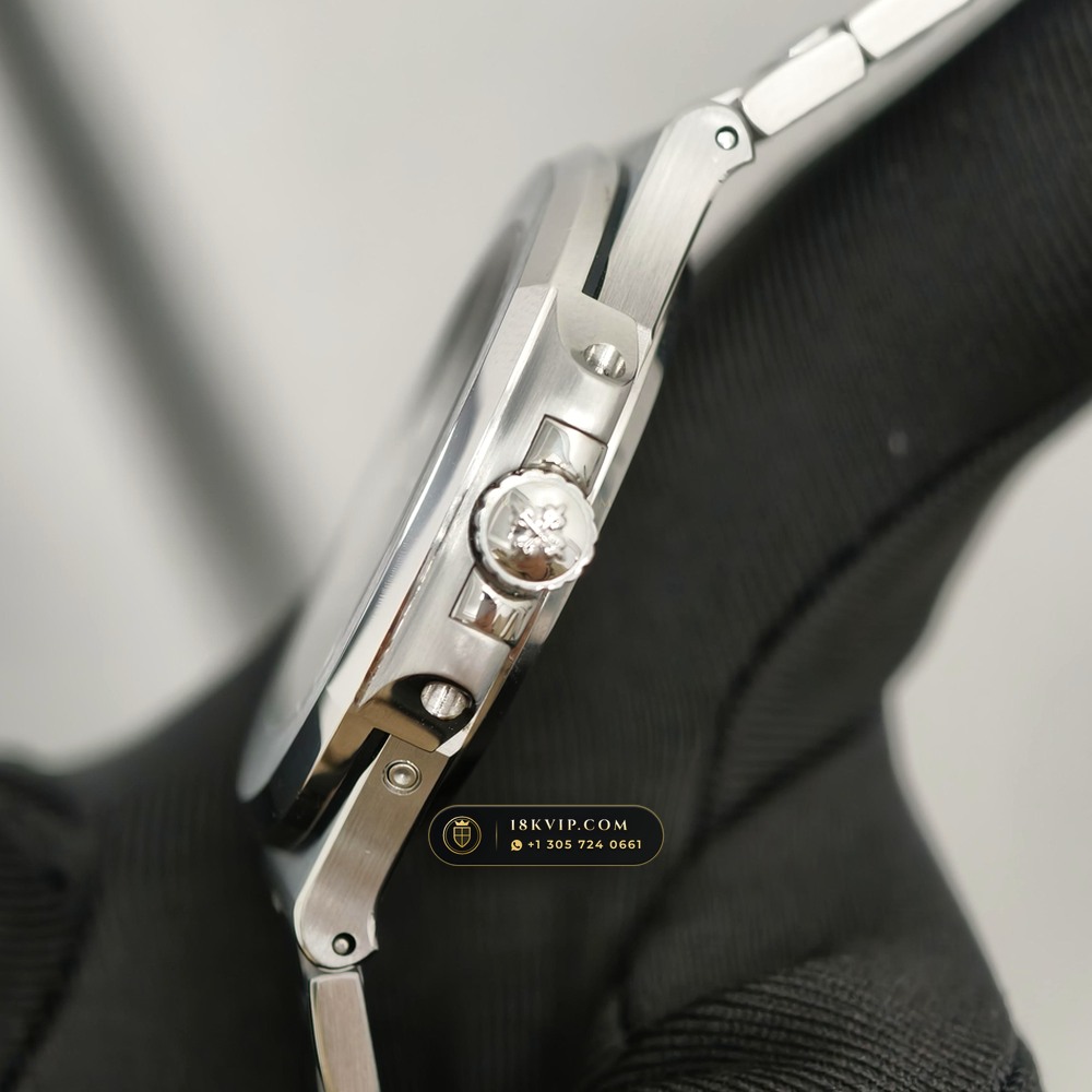 Patek Philippe Nautilus Moonphase & Power Reserve Geneva Atelier Spec Ref. 5712/1A — Private Vault Edition — Studio Gallery Plate IV in 904L Stainless Steel Custom Architecture (116.8g Verified Mass, Patek Philippe Cal. 240 PS IRM C LU - 22K Gold Micro-Rotor)