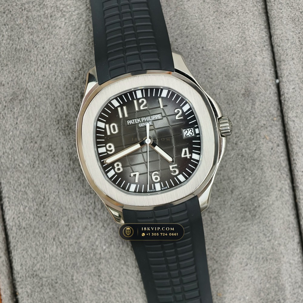 Patek Philippe Aquanaut Extra-Large Self-Winding Geneva Atelier Spec Ref. 5167A — Private Vault Edition — Studio Gallery Plate IV in 904L Stainless Steel Custom Architecture (79.6g Verified Mass, Patek Philippe Cal. 324 S C - 21K Gold Rotor)