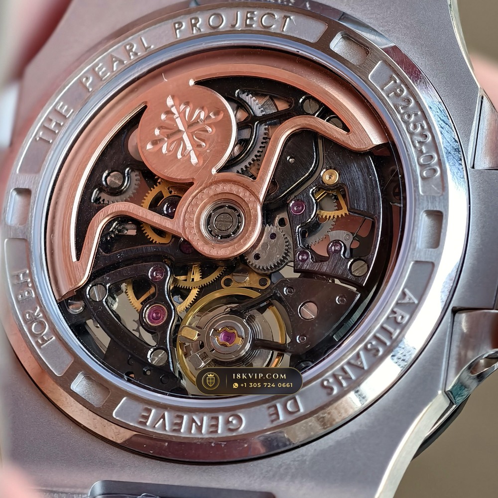 Patek Philippe Nautilus 40mm Openworked Carbon Edition Openworked Skeleton Dial Ref. 5711/1A-010 — Private Vault Edition — Studio Gallery Plate VIII in Forged Carbon TPT & Titanium (115.2g Verified Mass, Patek Philippe Cal. 26-330 S C / Cal. 324 S C - 21K Gold Rotor)