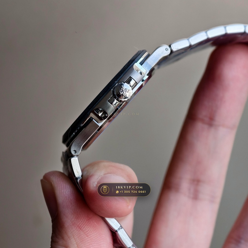 Patek Philippe Nautilus 40mm Openworked Carbon Edition Openworked Skeleton Dial Ref. 5711/1A-010 — Private Vault Edition — Studio Gallery Plate IX in Forged Carbon TPT & Titanium (115.2g Verified Mass, Patek Philippe Cal. 26-330 S C / Cal. 324 S C - 21K Gold Rotor)