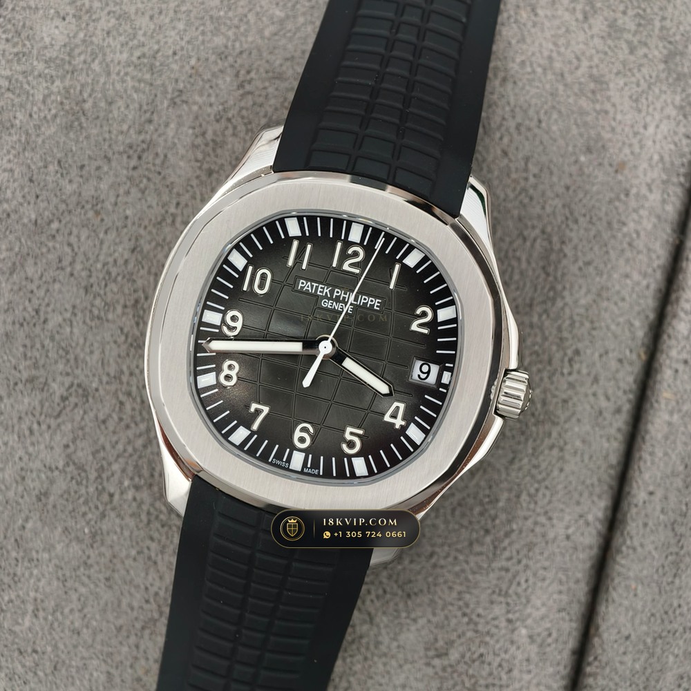 Patek Philippe Aquanaut Extra-Large Self-Winding Custom SW Dial Ref. 5167A — Private Vault Edition — Studio Gallery Plate II in 904L Stainless Steel Custom Architecture (79.5g Verified Mass, Patek Philippe Cal. 324 S C - 21K Gold Rotor)