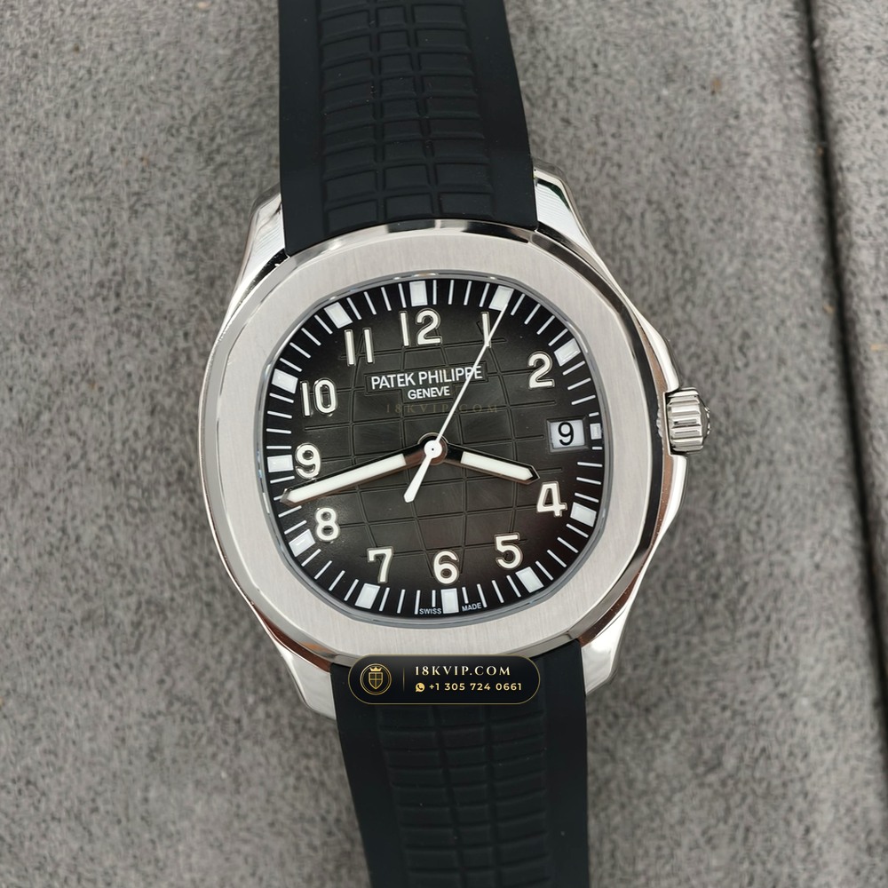 Patek Philippe Aquanaut Extra-Large Self-Winding Custom SW Dial Ref. 5167A — Private Vault Edition — Studio Gallery Plate III in 904L Stainless Steel Custom Architecture (79.5g Verified Mass, Patek Philippe Cal. 324 S C - 21K Gold Rotor)