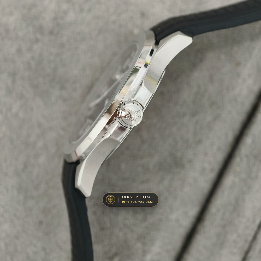 Patek Philippe Aquanaut Extra-Large Self-Winding Custom SW Dial Ref. 5167A — Private Vault Edition — Studio Gallery Plate IV in 904L Stainless Steel Custom Architecture (79.5g Verified Mass, Patek Philippe Cal. 324 S C - 21K Gold Rotor)