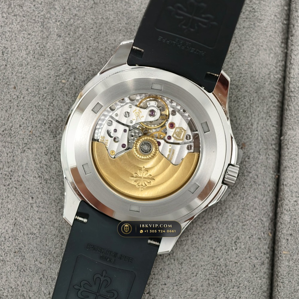 Patek Philippe Aquanaut Extra-Large Self-Winding Custom SW Dial Ref. 5167A — Private Vault Edition — Studio Gallery Plate VI in 904L Stainless Steel Custom Architecture (79.5g Verified Mass, Patek Philippe Cal. 324 S C - 21K Gold Rotor)