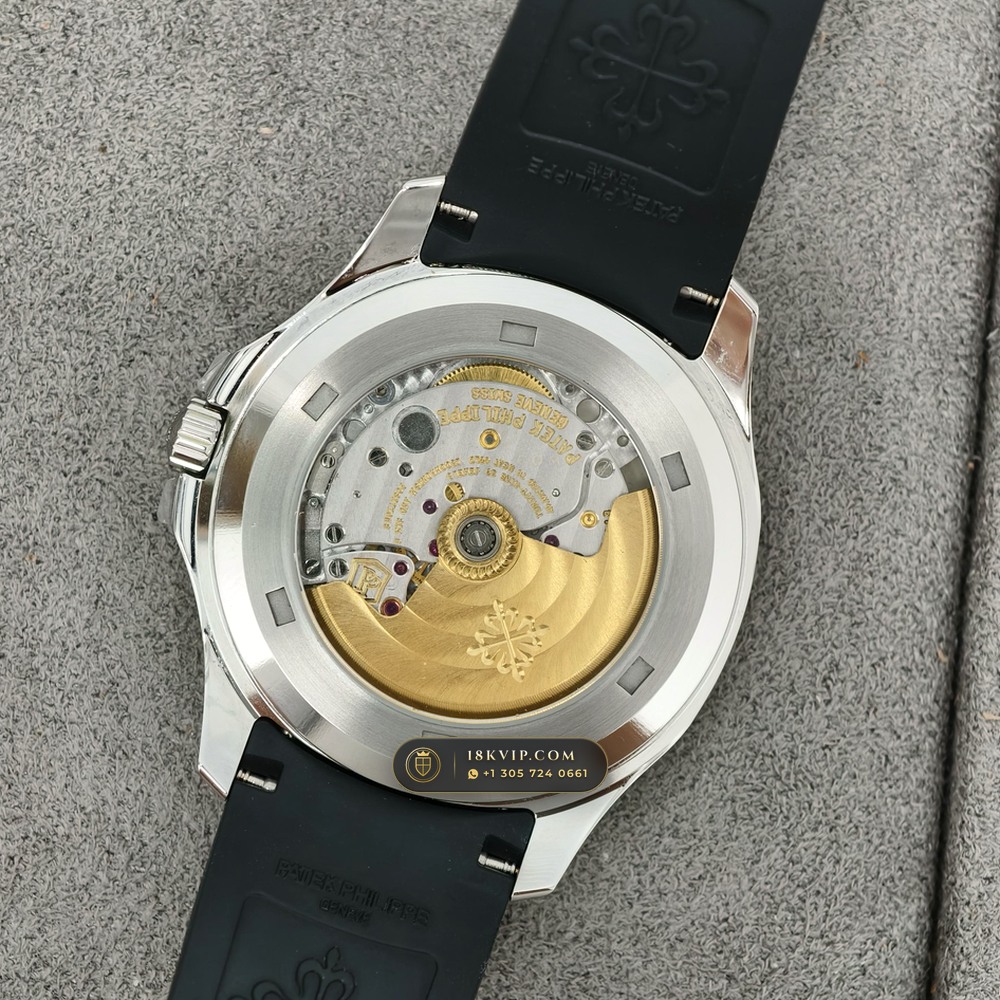 Patek Philippe Aquanaut Extra-Large Self-Winding Custom SW Dial Ref. 5167A — Private Vault Edition — Studio Gallery Plate VII in 904L Stainless Steel Custom Architecture (79.5g Verified Mass, Patek Philippe Cal. 324 S C - 21K Gold Rotor)