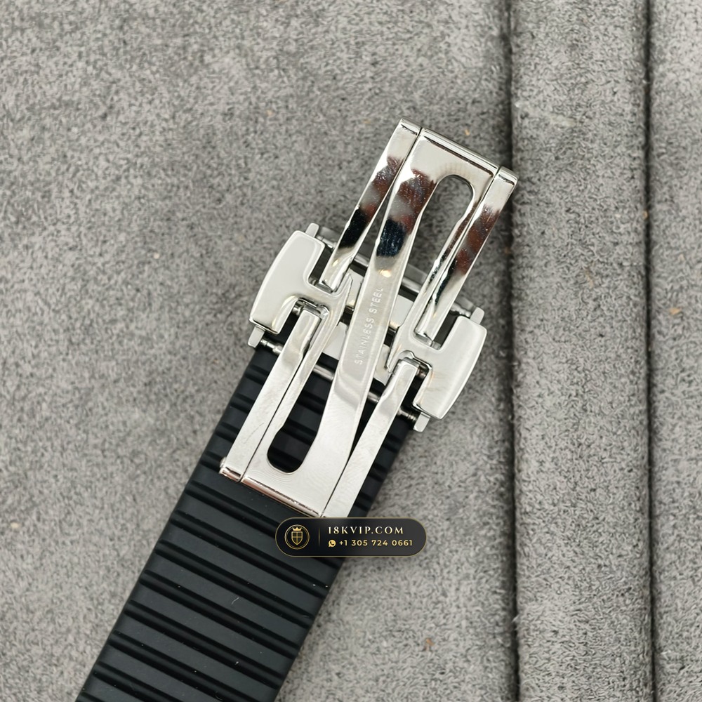 Patek Philippe Aquanaut Extra-Large Self-Winding Custom SW Dial Ref. 5167A — Private Vault Edition — Studio Gallery Plate VIII in 904L Stainless Steel Custom Architecture (79.5g Verified Mass, Patek Philippe Cal. 324 S C - 21K Gold Rotor)