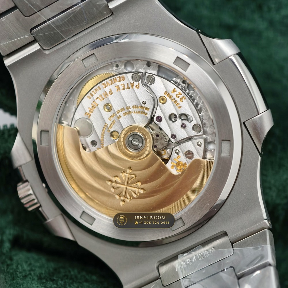 Patek Philippe Nautilus Self-Winding Custom SW Dial Free-Sprung Calibre Ref. 5711/1A-011 — Private Vault Edition — Studio Gallery Plate V in 904L Stainless Steel Custom Architecture (115.4g Verified Mass, Patek Philippe Cal. 26-330 S C / Cal. 324 S C - 21K Gold Rotor)