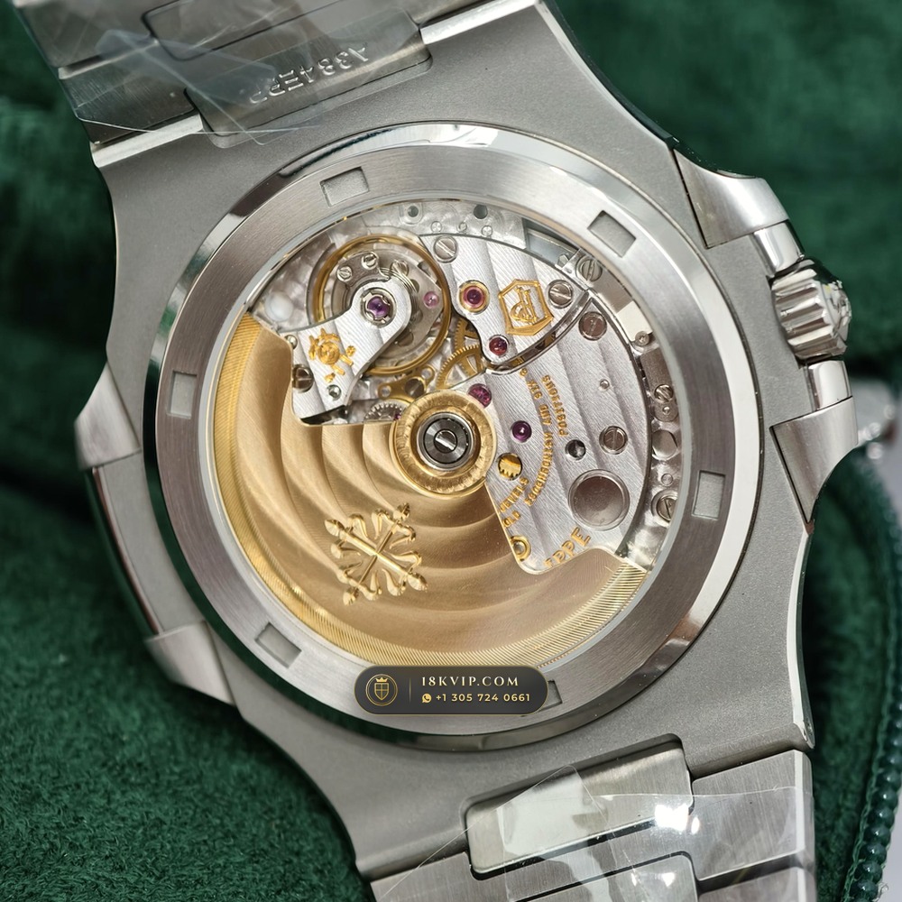 Patek Philippe Nautilus Self-Winding Custom SW Dial Free-Sprung Calibre Ref. 5711/1A-011 — Private Vault Edition — Studio Gallery Plate VI in 904L Stainless Steel Custom Architecture (115.4g Verified Mass, Patek Philippe Cal. 26-330 S C / Cal. 324 S C - 21K Gold Rotor)