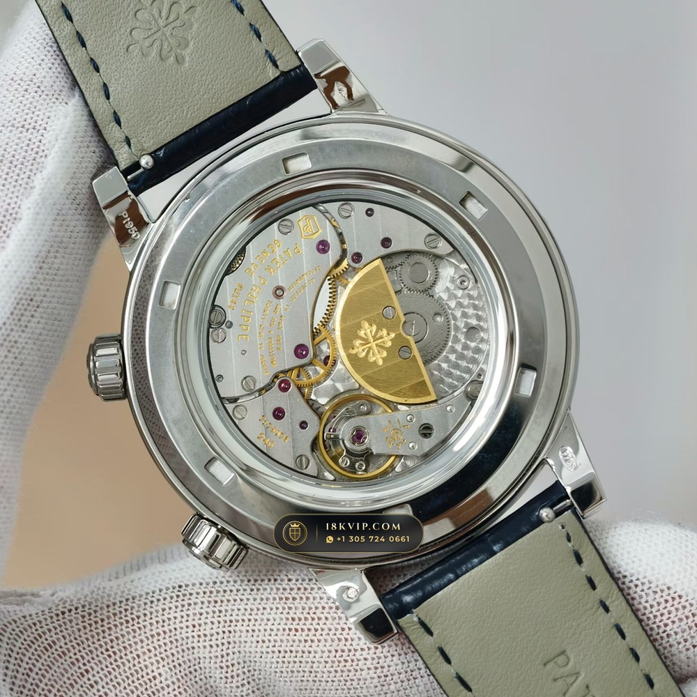 Patek Philippe Grand Complications Sky Moon Celestial Diamond-Set Bezel 18K White Gold Ref. 6104G — Private Vault Edition — Studio Gallery Plate VII in 18K White Gold Au750 (128.3g Verified Mass, Patek Philippe Cal. 240 LU CL C - 22K Gold Micro-Rotor)