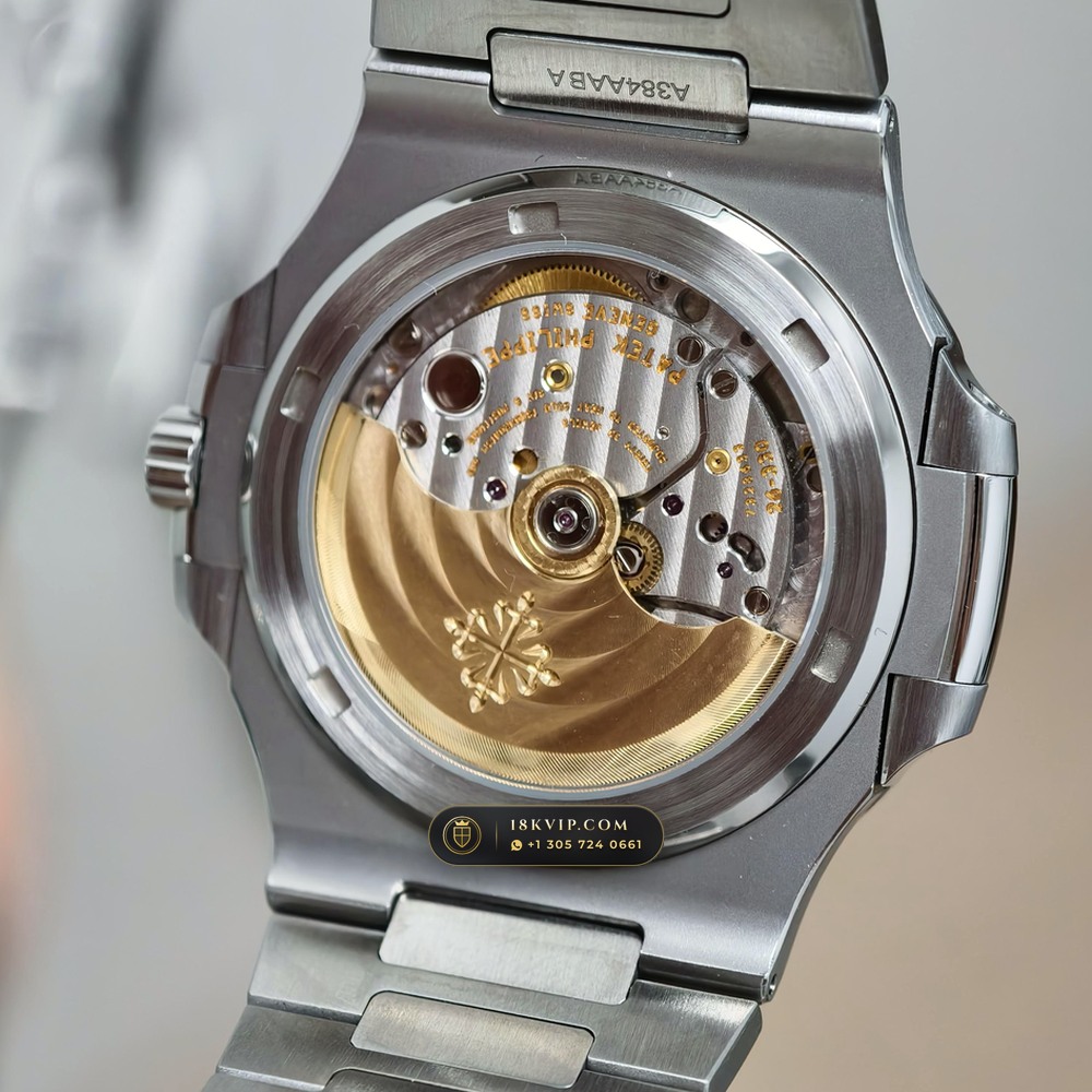 Patek Philippe Nautilus Self-Winding Diamond-Set Bezel Ref. 5711/1300A-001 — Private Vault Edition — Studio Gallery Plate VII in 904L Stainless Steel Custom Architecture (118.2g Verified Mass, Patek Philippe Cal. 26-330 S C / Cal. 324 S C - 21K Gold Rotor)
