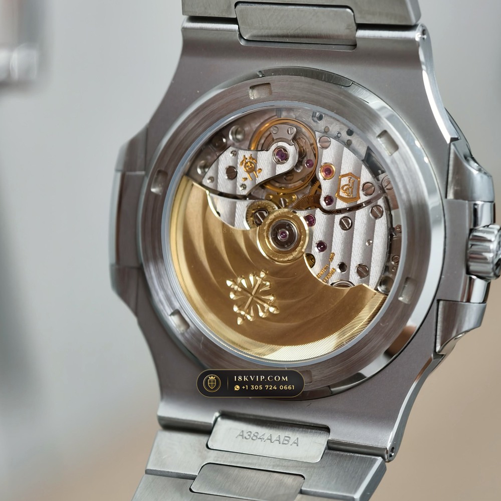 Patek Philippe Nautilus Self-Winding Diamond-Set Bezel Ref. 5711/1300A-001 — Private Vault Edition — Studio Gallery Plate VIII in 904L Stainless Steel Custom Architecture (118.2g Verified Mass, Patek Philippe Cal. 26-330 S C / Cal. 324 S C - 21K Gold Rotor)