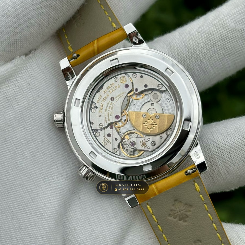 Patek Philippe Grand Complications Sky Moon Celestial Diamond-Set Bezel 18K White Gold Ref. 6102G — Private Vault Edition — Studio Gallery Plate VI in 18K White Gold Au750 (128.4g Verified Mass, Patek Philippe Cal. 240 LU CL C - 22K Gold Micro-Rotor)