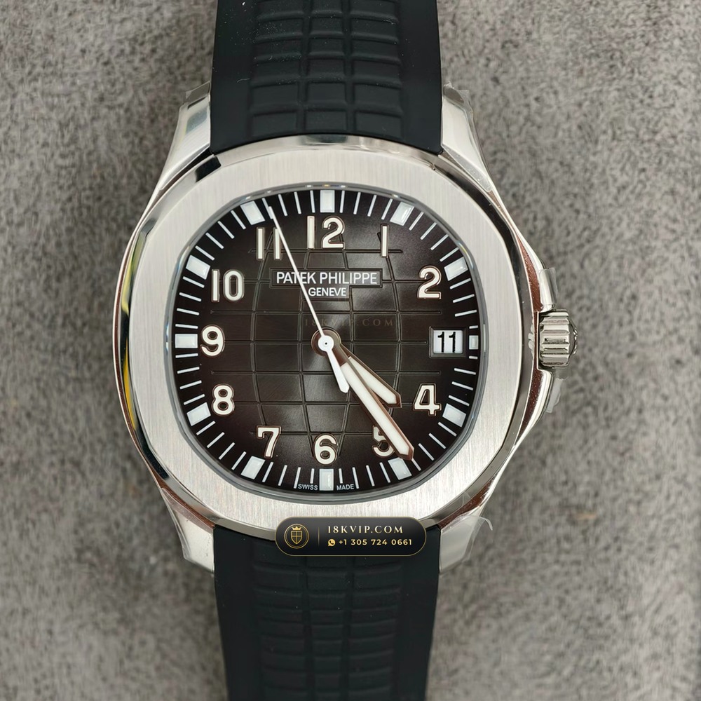 Patek Philippe Aquanaut Extra-Large Self-Winding Custom SW Dial 22K Gold Rotor Ref. 5167A — Private Vault Edition — Studio Gallery Plate II in 904L Stainless Steel Custom Architecture (79.1g Verified Mass, Patek Philippe Cal. 324 S C - 21K Gold Rotor)