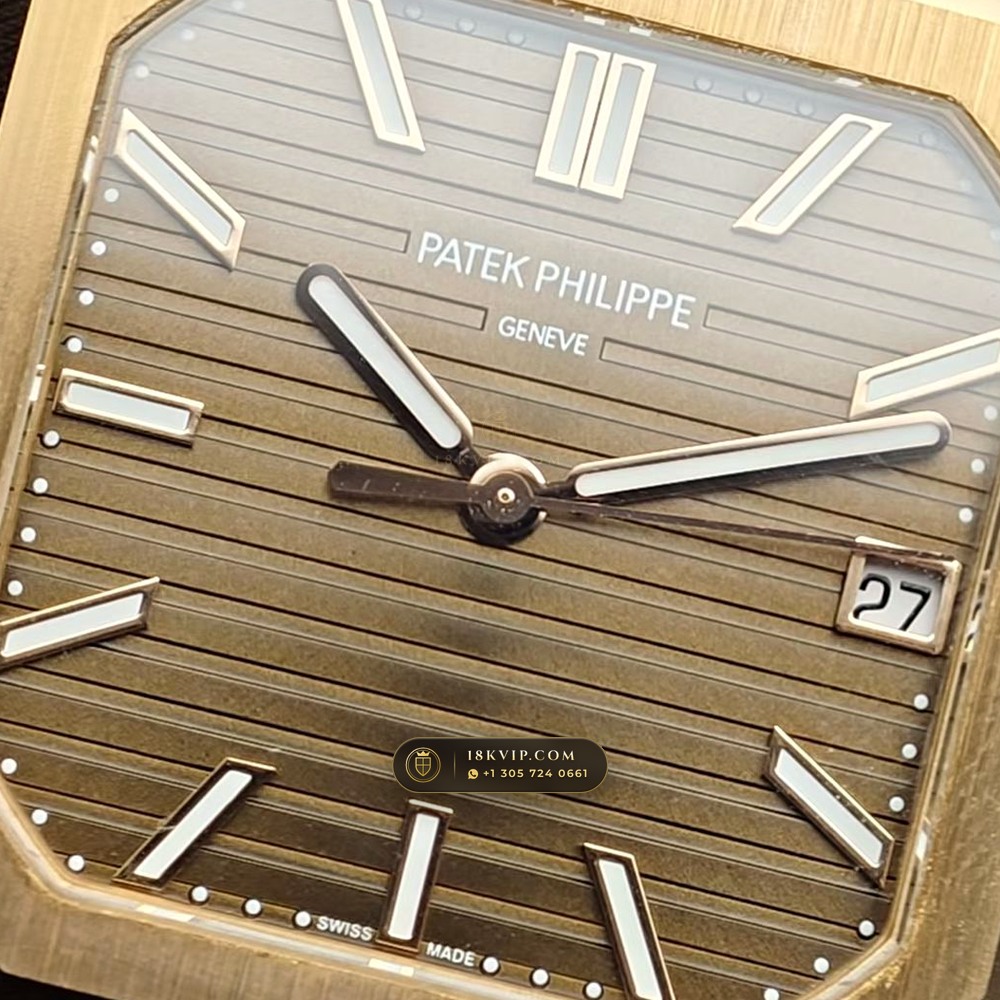 Patek Philippe Cubitus Self-Winding 18K Rose Gold Ref. 7128/1R-001 — Private Vault Edition — Studio Gallery Plate IV in 18K Rose Gold Au750 (188.0g Verified Mass, Patek Philippe Cal. 26-330 S C)