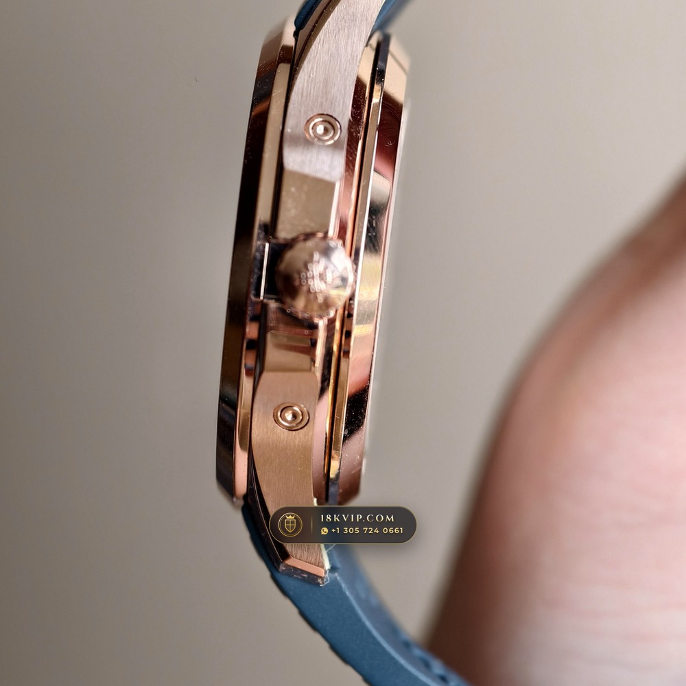 Patek Philippe Aquanaut Luce Annual Calendar 18K Rose Gold Ref. 5261R — Private Vault Edition — Studio Gallery Plate V in 18K Rose Gold Au750 (104.1g Verified Mass, Patek Philippe Cal. 26-330 S QA LU)