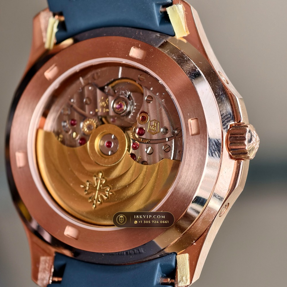Patek Philippe Aquanaut Luce Annual Calendar 18K Rose Gold Ref. 5261R — Private Vault Edition — Studio Gallery Plate VI in 18K Rose Gold Au750 (104.1g Verified Mass, Patek Philippe Cal. 26-330 S QA LU)