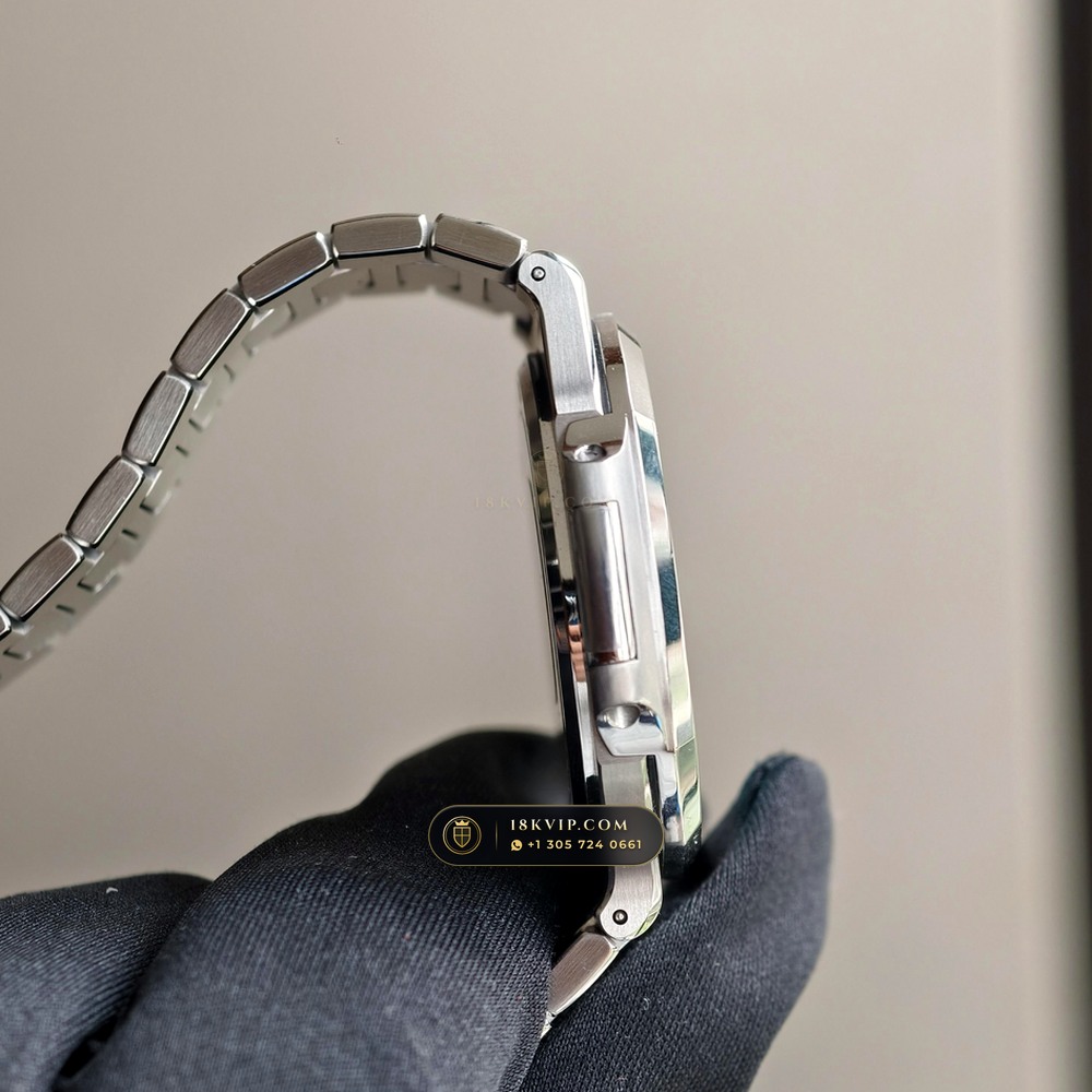 Patek Philippe Nautilus Self-Winding Tiffany Blue Dial Hand-Finished Buff Dial Ref. 5711/1A-018 — Private Vault Edition — Studio Gallery Plate VI in 904L Stainless Steel Custom Architecture (115.2g Verified Mass, Patek Philippe Cal. 26-330 S C / Cal. 324 S C - 21K Gold Rotor)