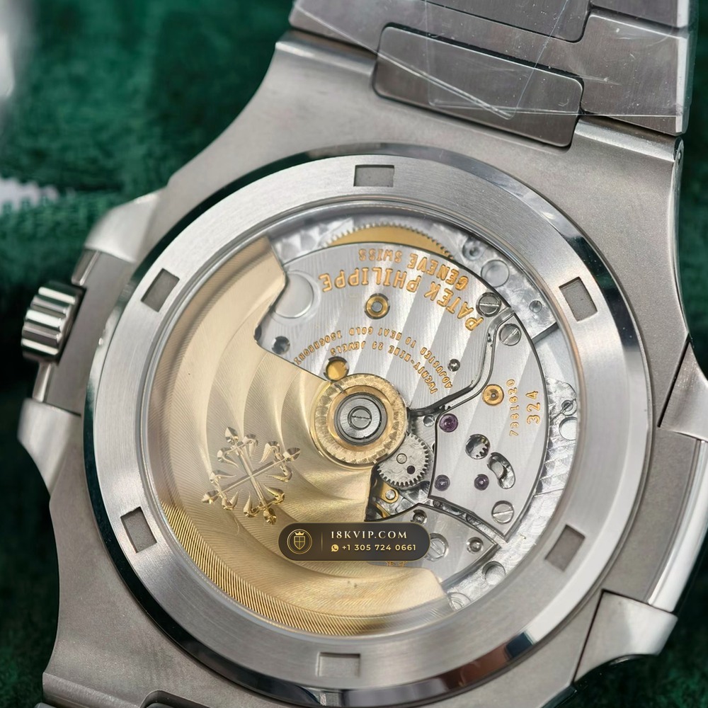 Patek Philippe Nautilus Self-Winding Geneva Atelier Spec Ref. 5711A — Private Vault Edition — Studio Gallery Plate VII in 904L Stainless Steel Custom Architecture (115.1g Verified Mass, Patek Philippe Cal. 26-330 S C / Cal. 324 S C - 21K Gold Rotor)