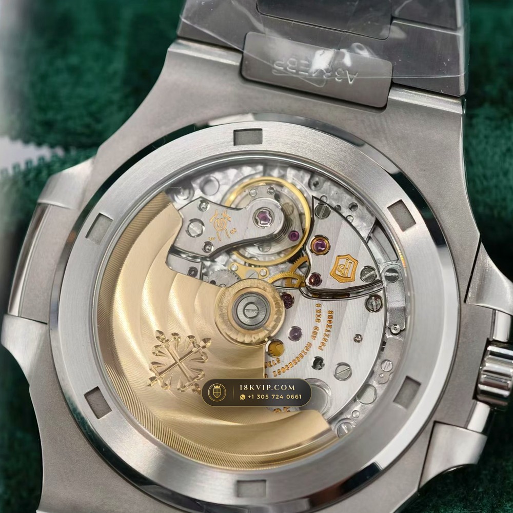 Patek Philippe Nautilus Self-Winding Geneva Atelier Spec Ref. 5711A — Private Vault Edition — Studio Gallery Plate VIII in 904L Stainless Steel Custom Architecture (115.1g Verified Mass, Patek Philippe Cal. 26-330 S C / Cal. 324 S C - 21K Gold Rotor)