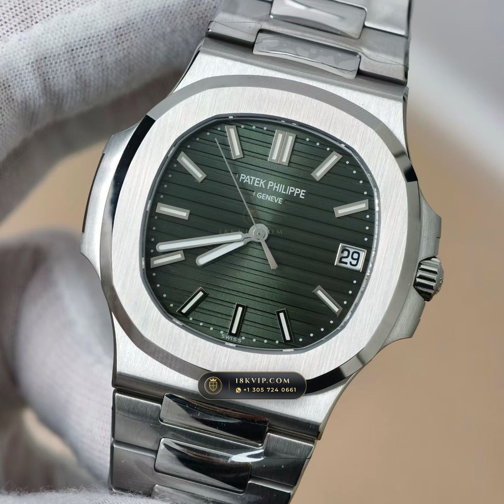 Patek Philippe Nautilus Self-Winding Chronometer Regulated Spec Ref. 5711A — Private Vault Edition — Studio Gallery Plate III in 904L Stainless Steel Custom Architecture (114.8g Verified Mass, Patek Philippe Cal. 26-330 S C / Cal. 324 S C - 21K Gold Rotor)