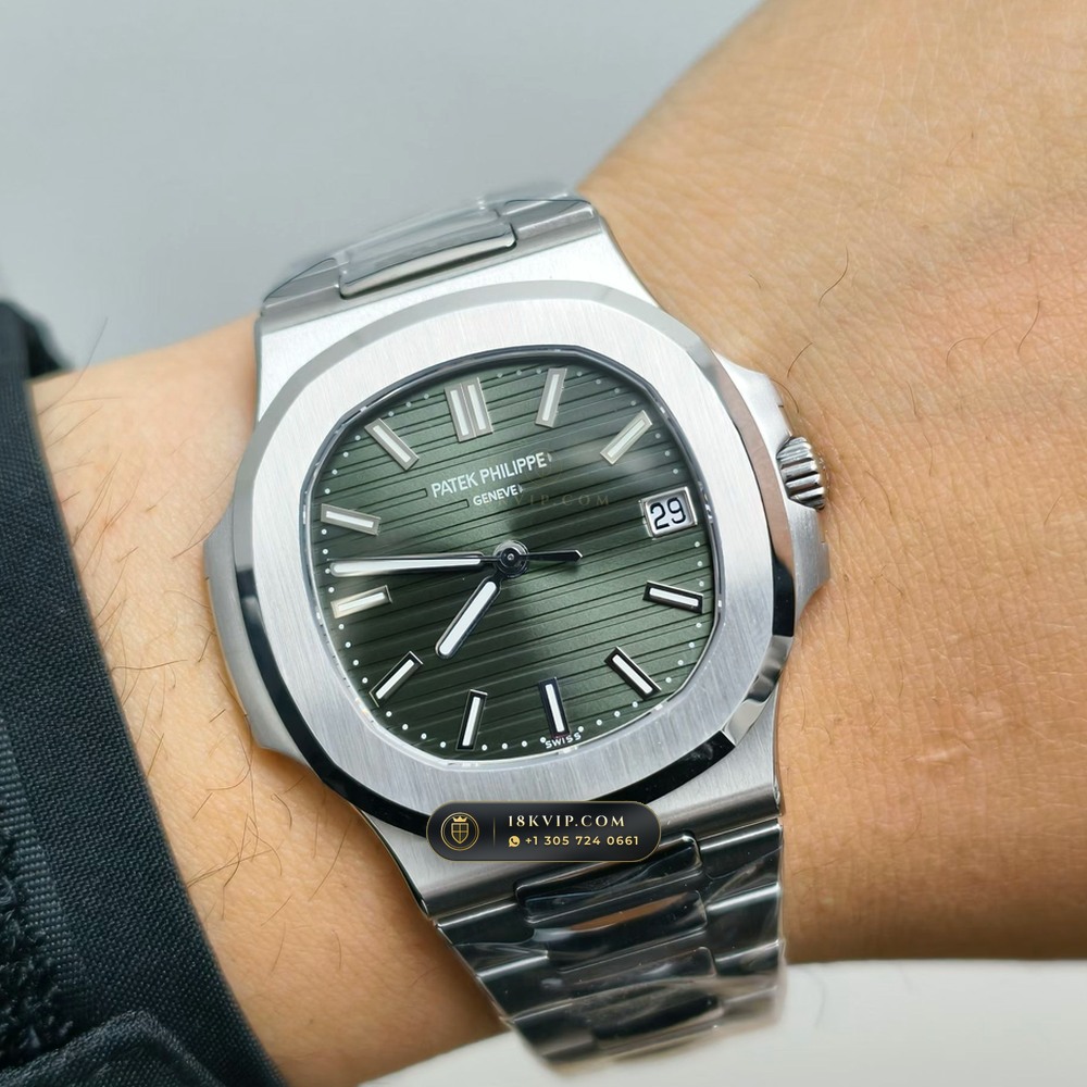 Patek Philippe Nautilus Self-Winding Chronometer Regulated Spec Ref. 5711A — Private Vault Edition — Studio Gallery Plate IX in 904L Stainless Steel Custom Architecture (114.8g Verified Mass, Patek Philippe Cal. 26-330 S C / Cal. 324 S C - 21K Gold Rotor)