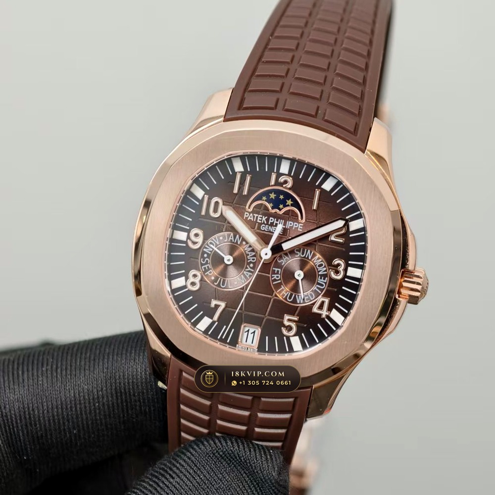 Patek Philippe Aquanaut Luce Annual Calendar 18K Rose Gold Geneva Atelier Spec Ref. 5261R-001 — Private Vault Edition — Studio Gallery Plate II in 18K Rose Gold Au750 (104.9g Verified Mass, Patek Philippe Cal. 26-330 S QA LU)