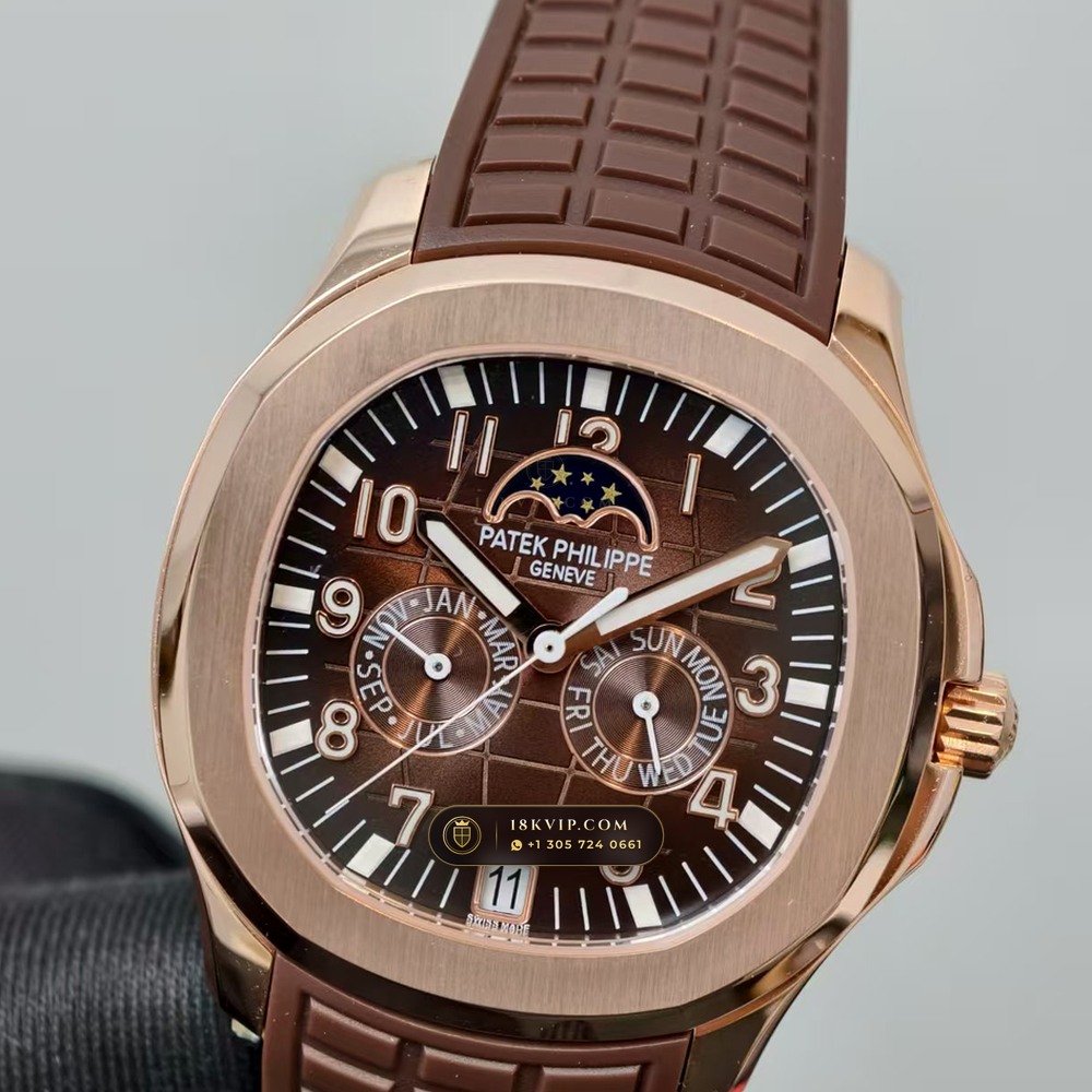 Patek Philippe Aquanaut Luce Annual Calendar 18K Rose Gold Geneva Atelier Spec Ref. 5261R-001 — Private Vault Edition — Studio Gallery Plate III in 18K Rose Gold Au750 (104.9g Verified Mass, Patek Philippe Cal. 26-330 S QA LU)