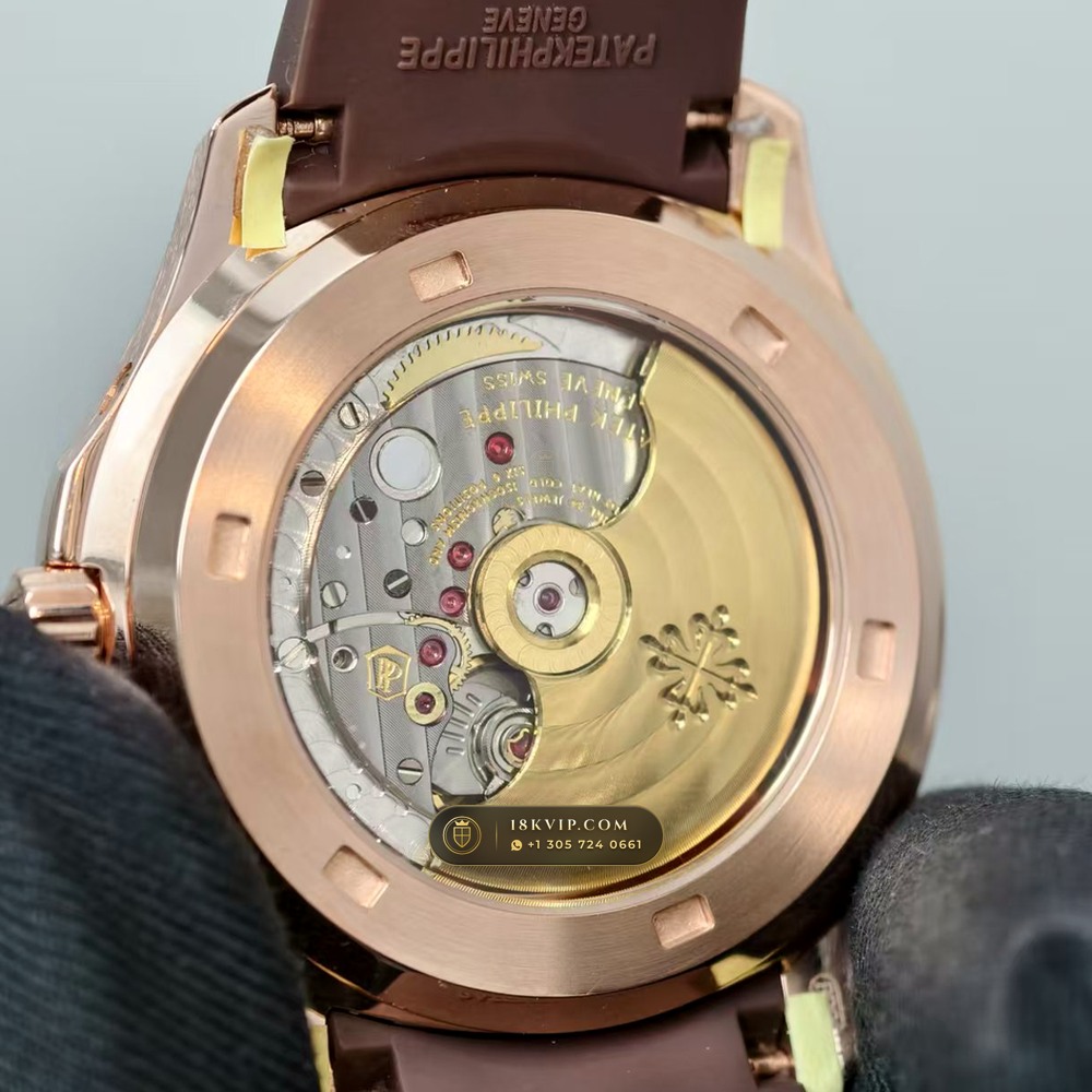 Patek Philippe Aquanaut Luce Annual Calendar 18K Rose Gold Geneva Atelier Spec Ref. 5261R-001 — Private Vault Edition — Studio Gallery Plate VI in 18K Rose Gold Au750 (104.9g Verified Mass, Patek Philippe Cal. 26-330 S QA LU)