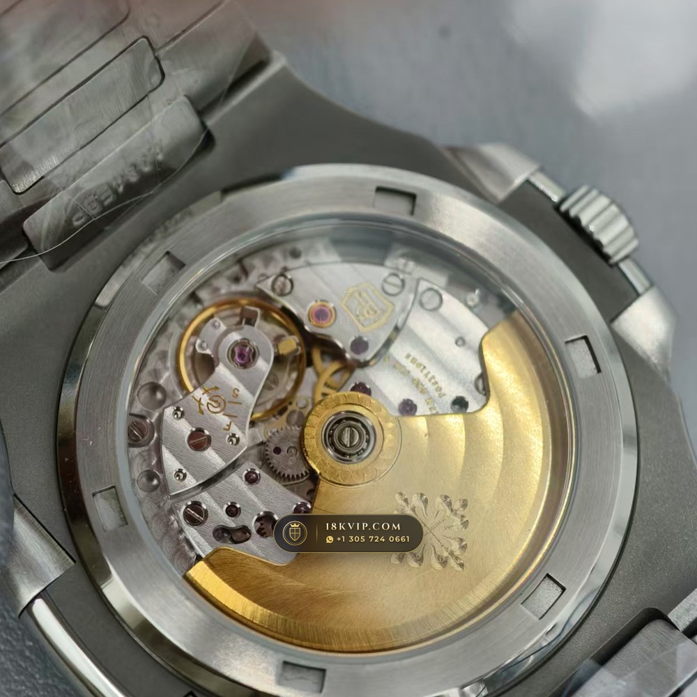 Patek Philippe Nautilus Self-Winding Custom SW Dial Deep Crystal Optics Ref. 5711/1A — Private Vault Edition — Studio Gallery Plate VII in 904L Stainless Steel Custom Architecture (115.2g Verified Mass, Patek Philippe Cal. 26-330 S C / Cal. 324 S C - 21K Gold Rotor)