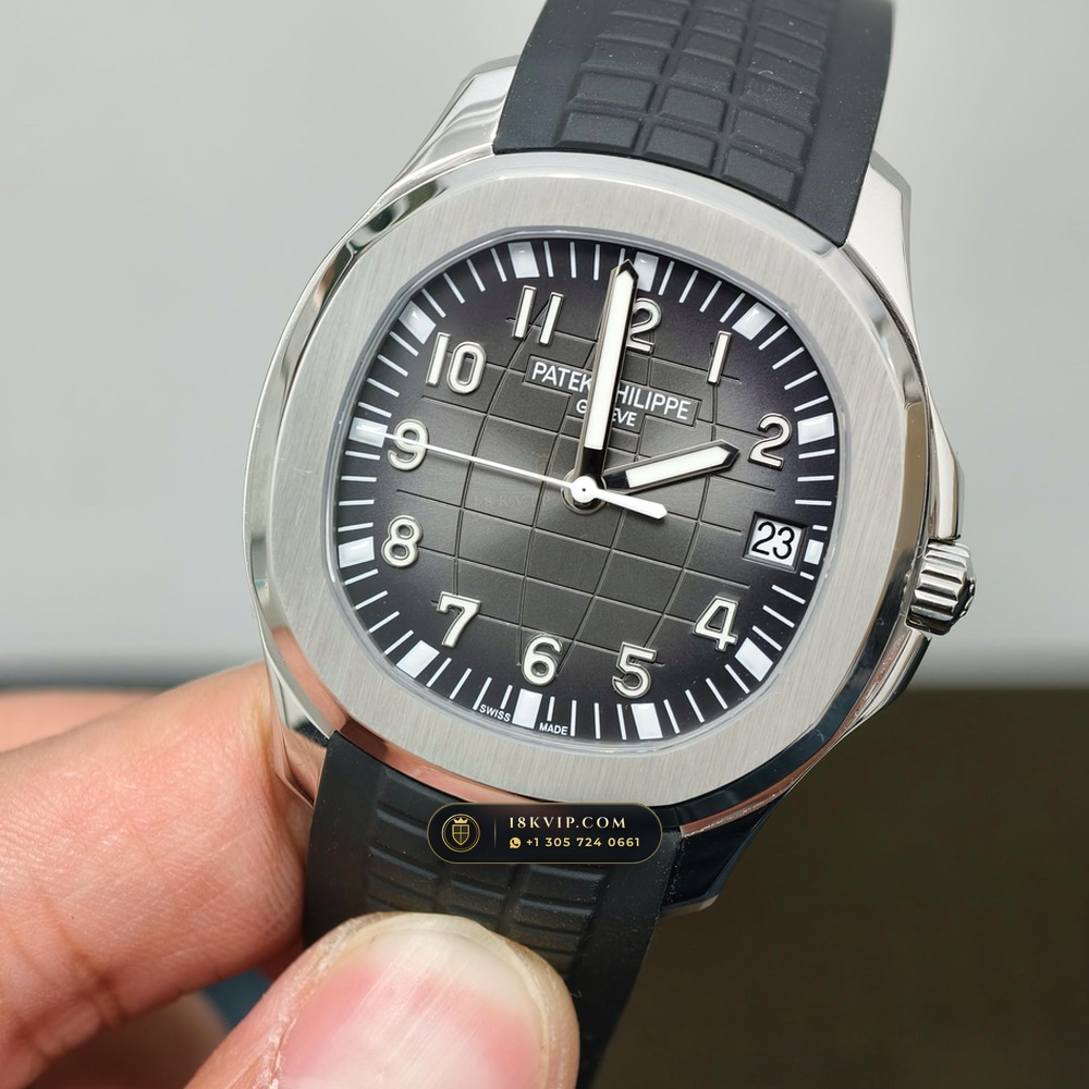 Patek Philippe Aquanaut Extra-Large Self-Winding Hand-Chamfered Bevel Spec Ref. 5167A — Private Vault Edition — Studio Gallery Plate II in 904L Stainless Steel Custom Architecture (79.2g Verified Mass, Patek Philippe Cal. 324 S C - 21K Gold Rotor)