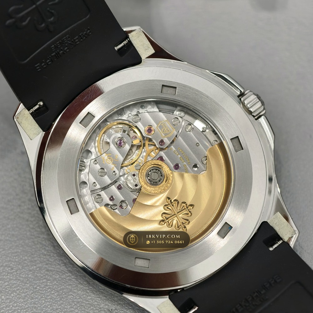 Patek Philippe Aquanaut Extra-Large Self-Winding Hand-Chamfered Bevel Spec Ref. 5167A — Private Vault Edition — Studio Gallery Plate VI in 904L Stainless Steel Custom Architecture (79.2g Verified Mass, Patek Philippe Cal. 324 S C - 21K Gold Rotor)