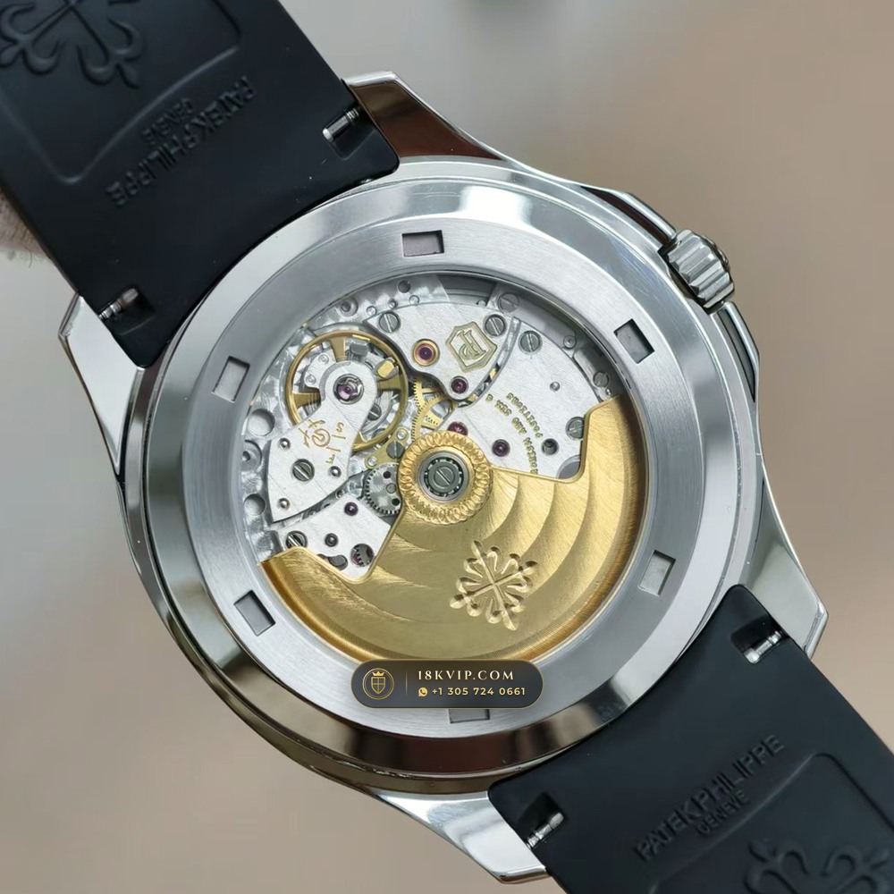 Patek Philippe Aquanaut Extra-Large Self-Winding Custom SW Dial Deep Crystal Optics Ref. 5167A — Private Vault Edition — Studio Gallery Plate VII in 904L Stainless Steel Custom Architecture (79.5g Verified Mass, Patek Philippe Cal. 324 S C - 21K Gold Rotor)