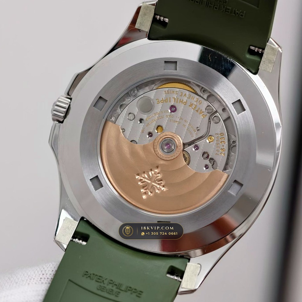 Patek Philippe Aquanaut Jumbo 42.2mm 18K White Gold Ref. 5168G-010 — Private Vault Edition — Studio Gallery Plate VII in 18K White Gold Au750 (120.2g Verified Mass, Patek Philippe Cal. 324 S C - 21K Gold Rotor)