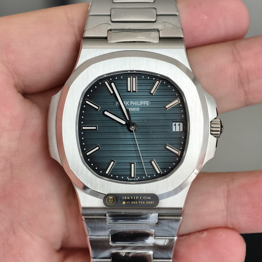 Patek Philippe Nautilus Self-Winding Custom SW Dial Ref. 5711/1A — Private Vault Edition — Studio Gallery Plate II in 904L Stainless Steel Custom Architecture (115.1g Verified Mass, Patek Philippe Cal. 26-330 S C / Cal. 324 S C - 21K Gold Rotor)
