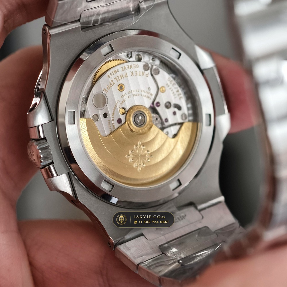 Patek Philippe Nautilus Self-Winding Custom SW Dial Ref. 5711/1A — Private Vault Edition — Studio Gallery Plate VIII in 904L Stainless Steel Custom Architecture (115.1g Verified Mass, Patek Philippe Cal. 26-330 S C / Cal. 324 S C - 21K Gold Rotor)