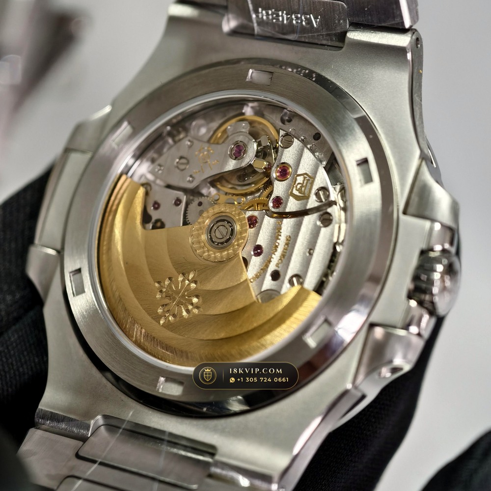 Patek Philippe Nautilus Self-Winding Diamond-Set Bezel Ref. 5711/1A-011 — Private Vault Edition — Studio Gallery Plate X in 904L Stainless Steel Custom Architecture (115.4g Verified Mass, Patek Philippe Cal. 26-330 S C / Cal. 324 S C - 21K Gold Rotor)