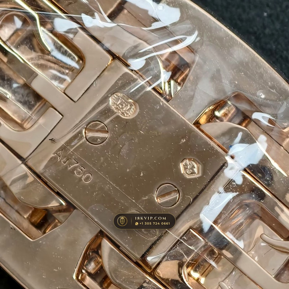 Patek Philippe Nautilus Moonphase & Power Reserve Full Solid 18K Rose Gold Bracelet Ref. 5712/1R-001 — Private Vault Edition — Studio Gallery Plate VI in 18K Rose Gold Au750 (185.2g Verified Mass, Patek Philippe Cal. 240 PS IRM C LU - 22K Gold Micro-Rotor)