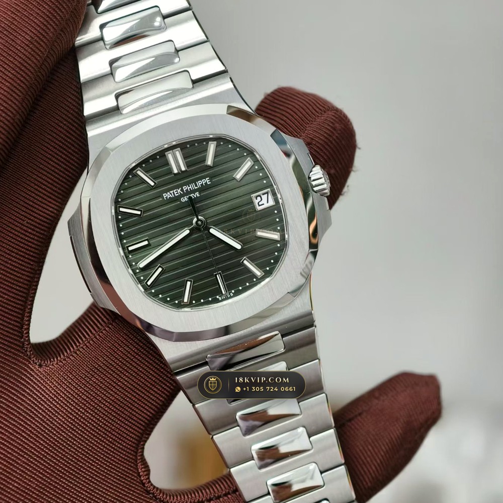 Patek Philippe Nautilus Self-Winding Ref. 5711/1A-014 — Private Vault Edition — Studio Gallery Plate II in 904L Stainless Steel Custom Architecture (115.3g Verified Mass, Patek Philippe Cal. 26-330 S C / Cal. 324 S C - 21K Gold Rotor)