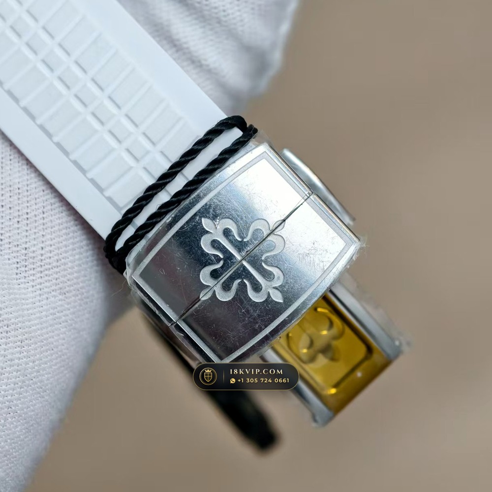 Patek Philippe Aquanaut Luce Diamond-Set Bezel Ref. 5267/200A-010 — Private Vault Edition — Studio Gallery Plate VIII in 904L Stainless Steel Custom Architecture (69.3g Verified Mass, Patek Philippe Cal. 26-330 S C - 21K Gold Rotor)