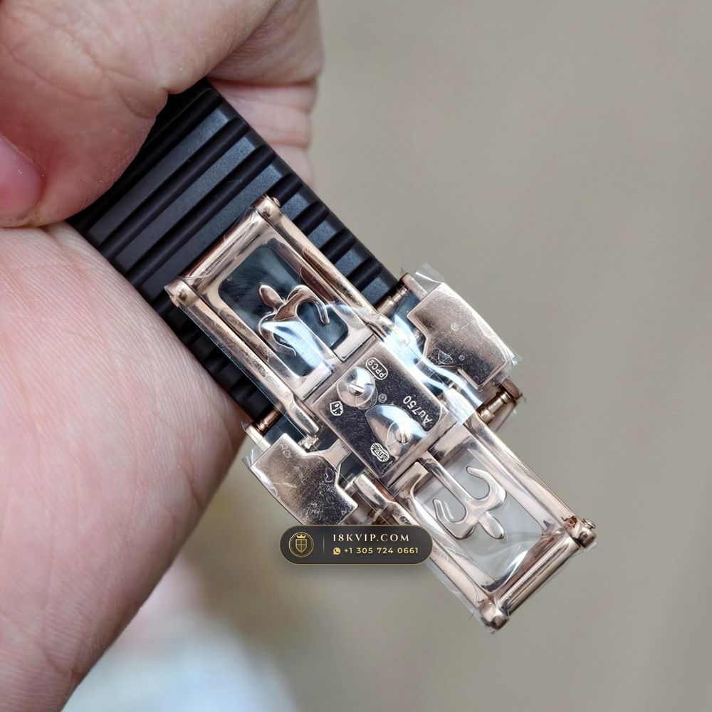 Patek Philippe Aquanaut Extra-Large Self-Winding 18K Rose Gold Hand-Chamfered Bevel Spec Ref. 5167R — Private Vault Edition — Studio Gallery Plate IX in 18K Rose Gold Au750 (108.2g Verified Mass, Patek Philippe Cal. 324 S C - 21K Gold Rotor)