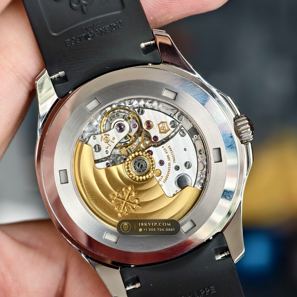 Patek Philippe Aquanaut Extra-Large Self-Winding Ref. 5167A — Private Vault Edition — Studio Gallery Plate VI in 904L Stainless Steel Custom Architecture (79.9g Verified Mass, Patek Philippe Cal. 324 S C - 21K Gold Rotor)