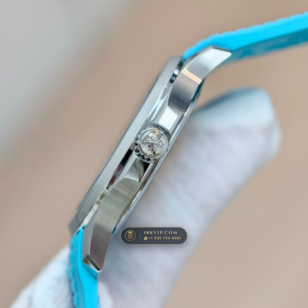 Patek Philippe Aquanaut Extra-Large Self-Winding Zurich Collector Spec Ref. 5167A — Private Vault Edition — Studio Gallery Plate VI in 904L Stainless Steel Custom Architecture (79.7g Verified Mass, Patek Philippe Cal. 324 S C - 21K Gold Rotor)